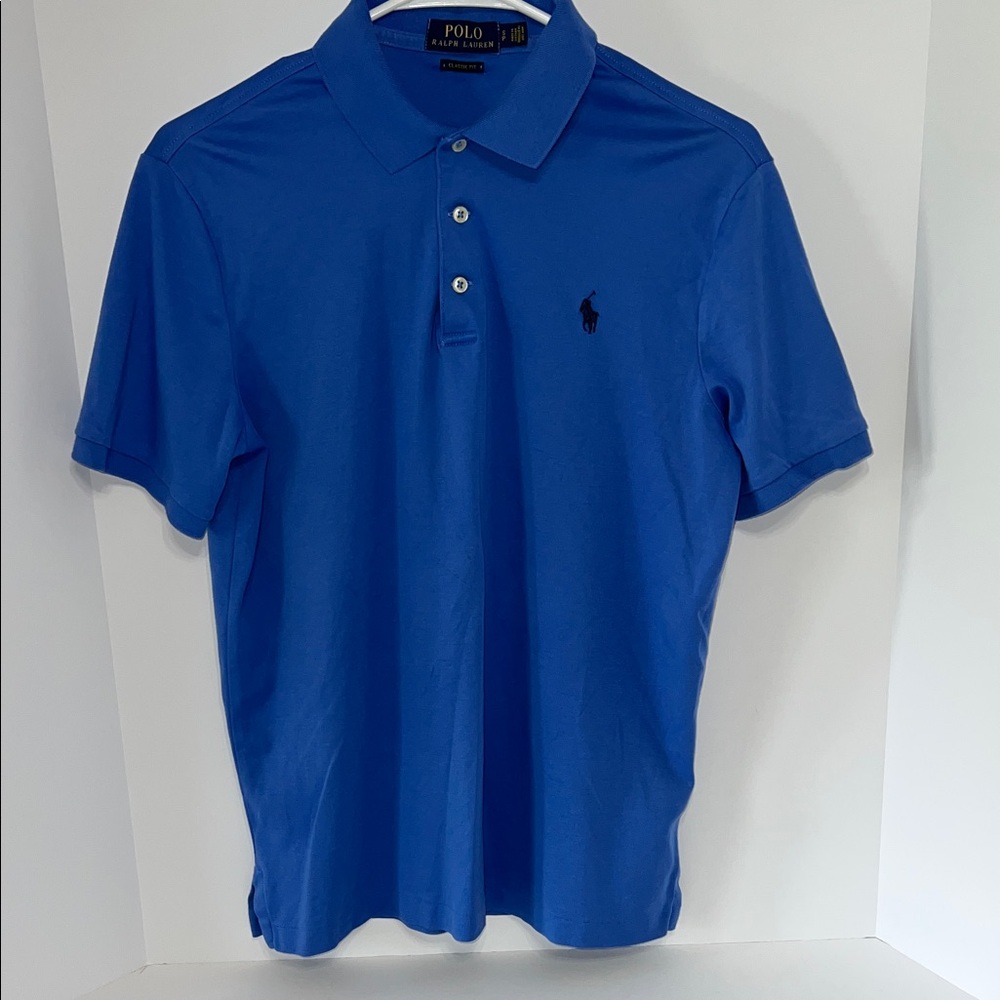Closet clean out!  Polo by Ralph Lauren Men's Vibrant Blue Polo Shirt